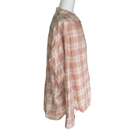 Madewell Central Long Sleeve Button Down Shirt in Danville Plaid - L - Picture 7 of 12